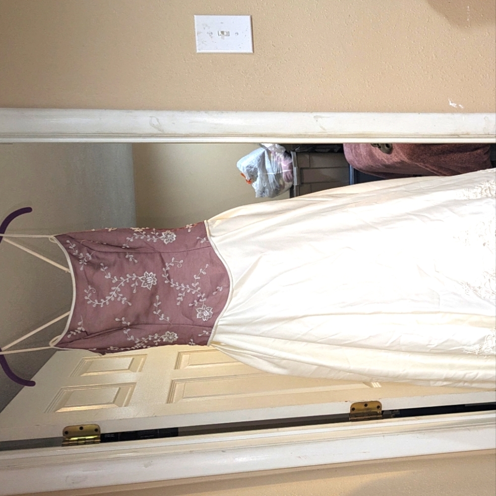 Wedding Dress I believe a size 10 or 12